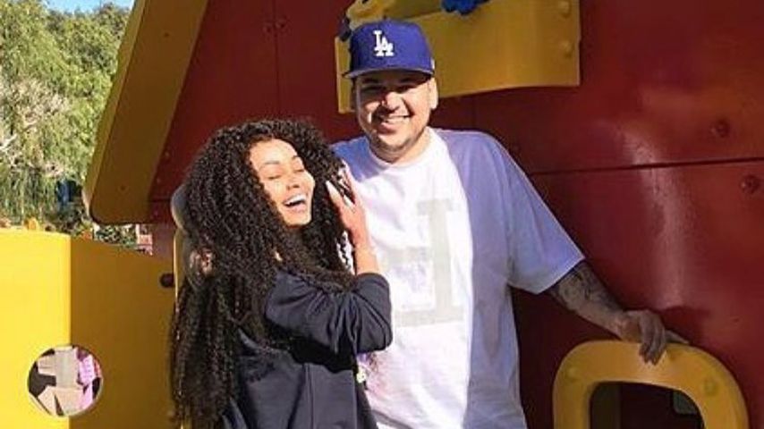 Blac Cyna und Rob Kardashian im Legoland