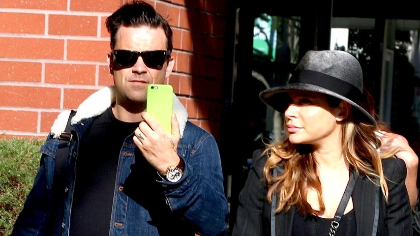 Robbie Williams und Ayda Field