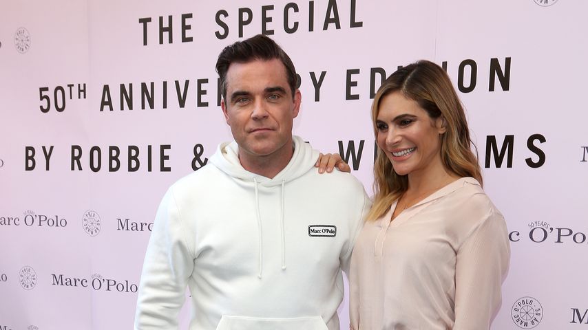 Robbie Williams und Ehefrau Ayda in München