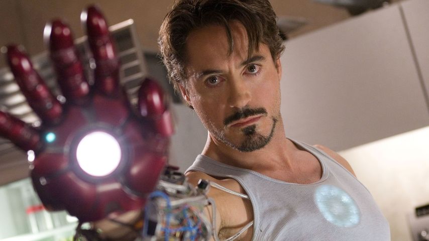 Robert Downey Junior in "Iron Man"
