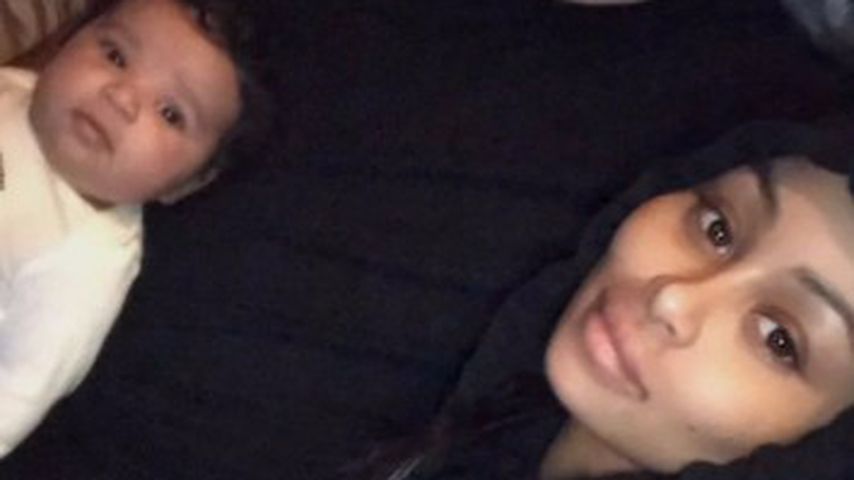 Robert Kardashian (Mitte), Blac Chyna und ihre Tochter Dream Renee