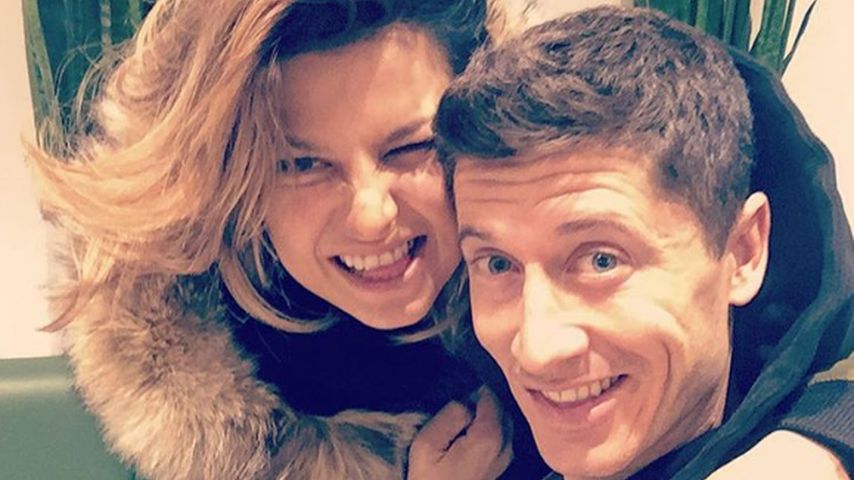 Anna und Robert Lewandowski