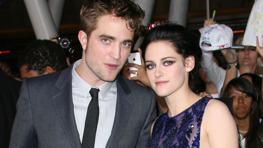 Robert Pattinson und Kristen Stewart bei "Breaking Dawn"-Premiere