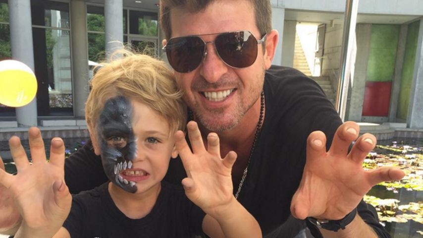 Robin Thicke und sein Sohn