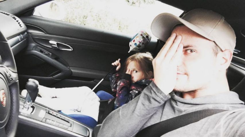 Rocco Stark mit seiner Tochter Amelia