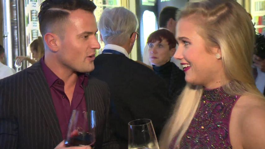 Rocco Stark mit Michelle bei der Premiere der "The One Grand Show"