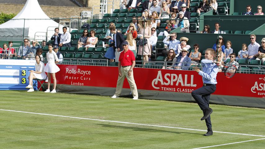 Romeo Beckham beim Aspall Tennis Classics im Hurlingham Club