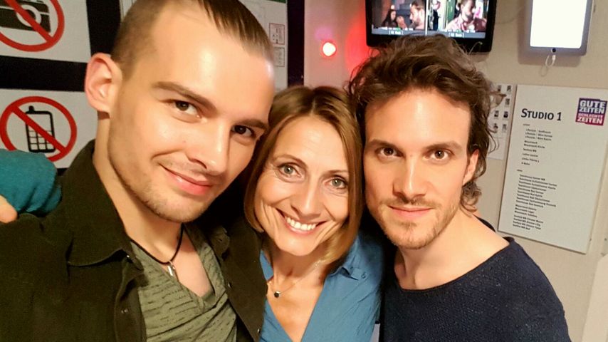 Chris Lehmann (Eric Stehfest), Rosa (Joana Schümer) und Felix (Thaddäus Meilinger)