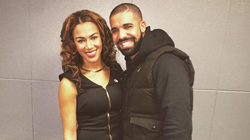 Rosalyn Gold-Onwude und Drake im Dezember 2015