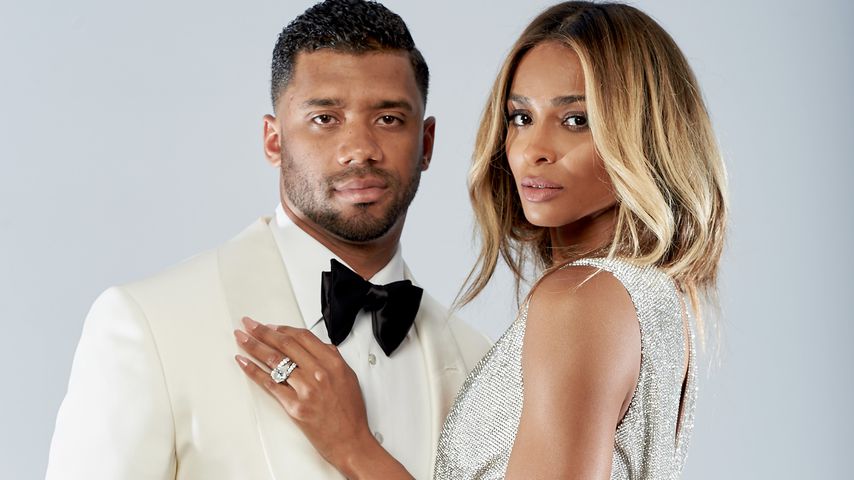 Russell Wilson und Ciara im Fotostudio bei den ESPY Awards in Los Angeles 2016