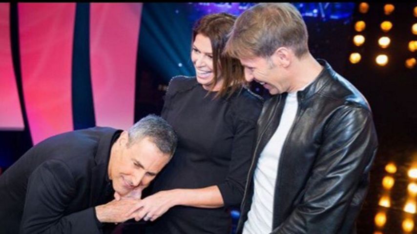 Sabia Boulahrouz und Uri Geller
