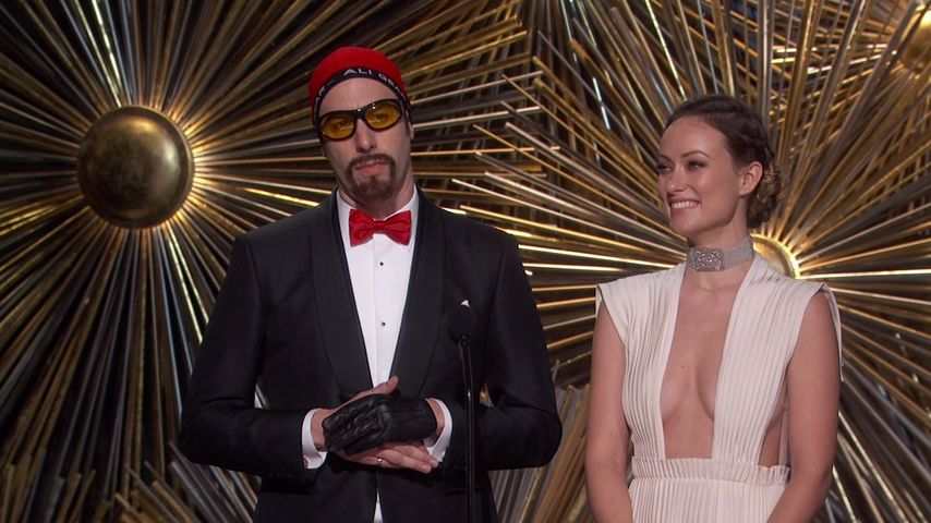 Olivia Wilde und Sacha Baron Cohen