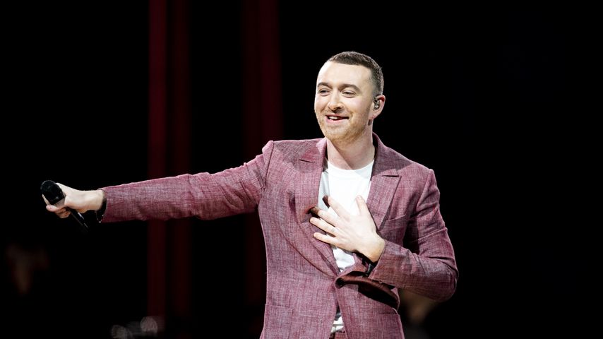 Sam Smith bei einem Auftritt in der O2-Arena in London
