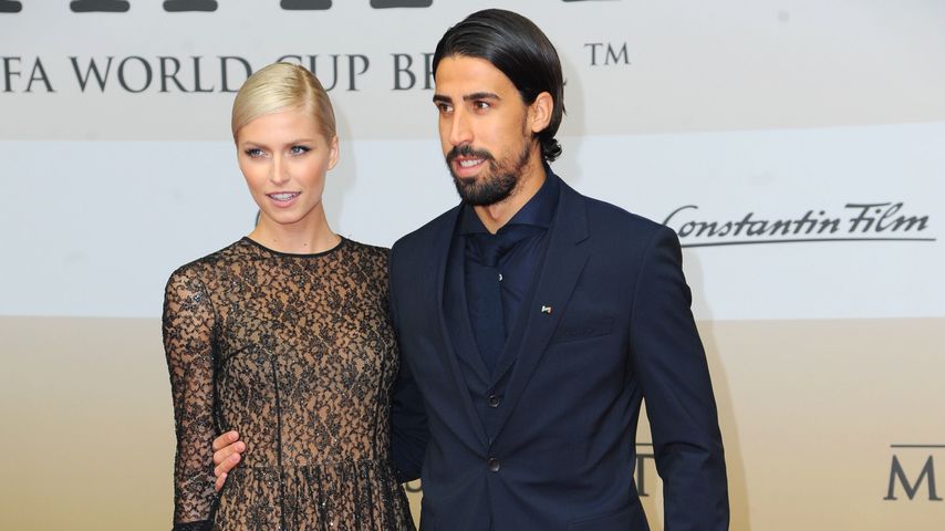 Lena Gercke und Sami Khedira bei einem öffentlichen Auftritt