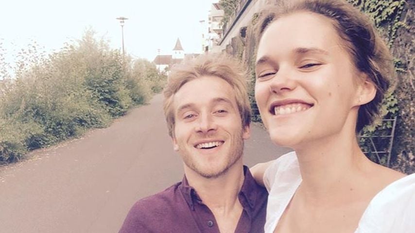 Samuel Koch und seine Freundin Sarah Elena