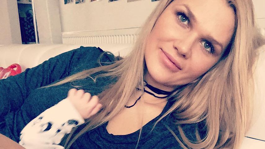 Sara Kulka mit Töchterchen Annabell