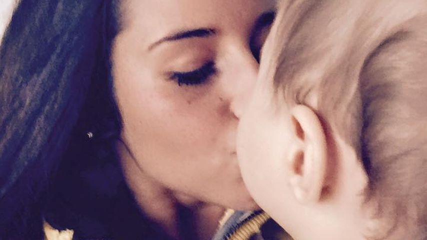 Sarah Lombardi mit Sohn Alessio