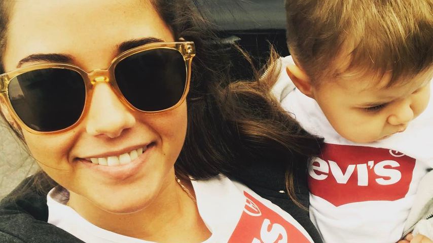 Sarah Lombardi und Sohn Alessio