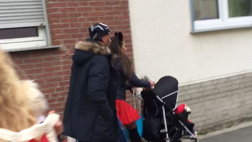 Sarah Lombardi und Michal T. an Karneval