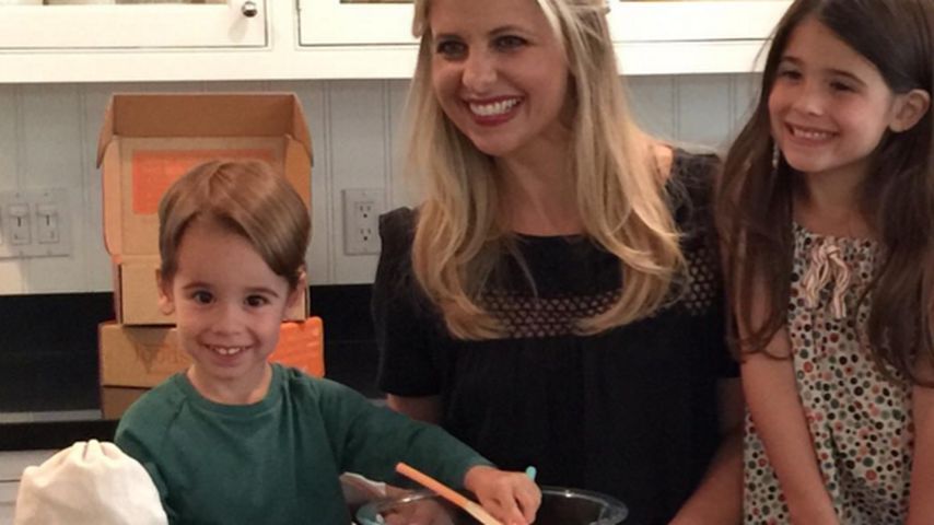 Sarah Michelle Gellar mit ihren Kindern Rocky James Prinze und Charlotte Grace Prinze