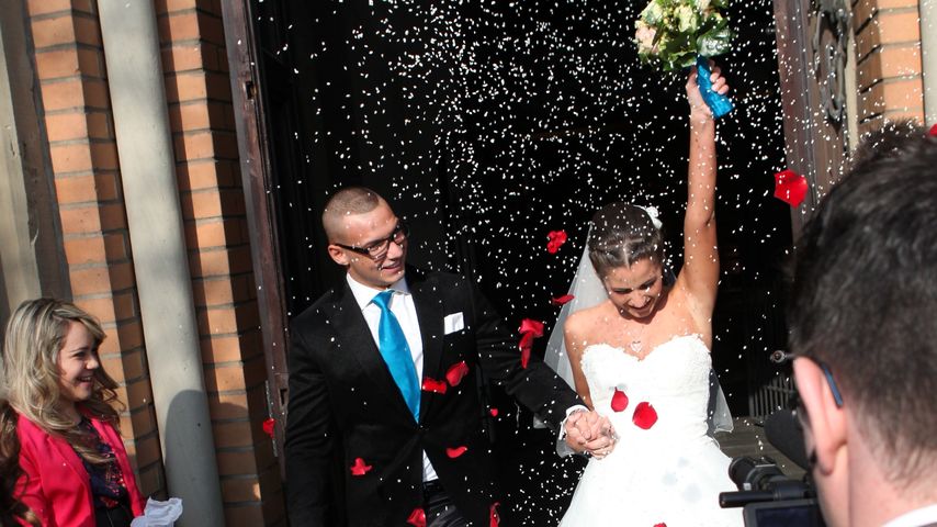 Sarah Engels und Pietro Lombardi bei ihrer Hochzeit