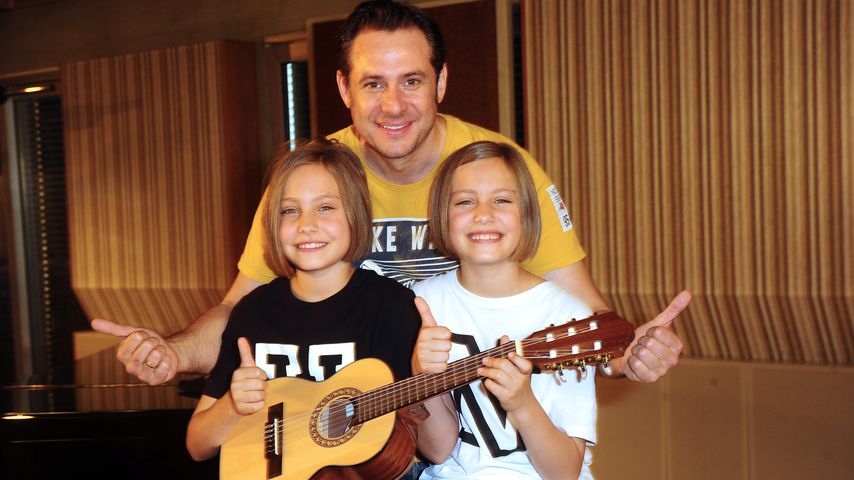 Sascha Vollmer, Laila Meinecke und Rosa Meinecke