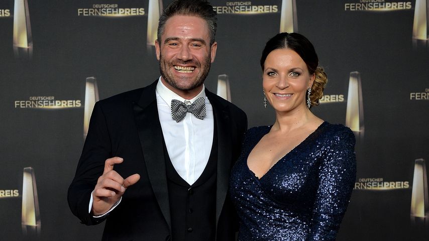 Sasha und Julia Röntgen beim "Deutschen Fernsehpreis 2014"