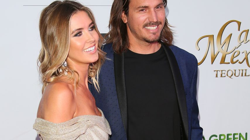 Audrina Patridge mit ihrem Verlobten Corey Bohan