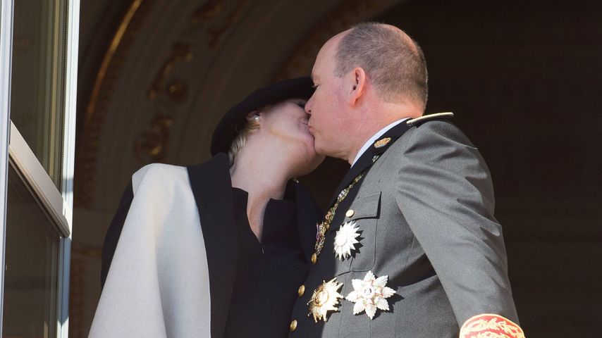 Fürstin Charlène und Albert II von Monaco