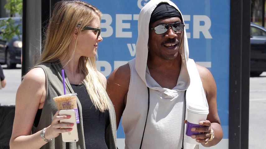 Paige Butcher und Eddie Murphy in L.A.