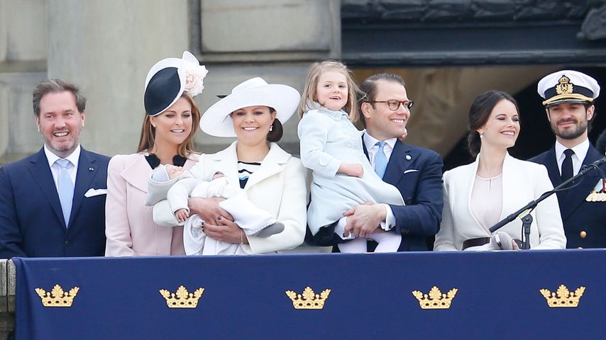 Madeleine von Schweden, Prinzessin Estelle von Schweden, Sofia Hellqvist, Prinzessin Victoria von Sc