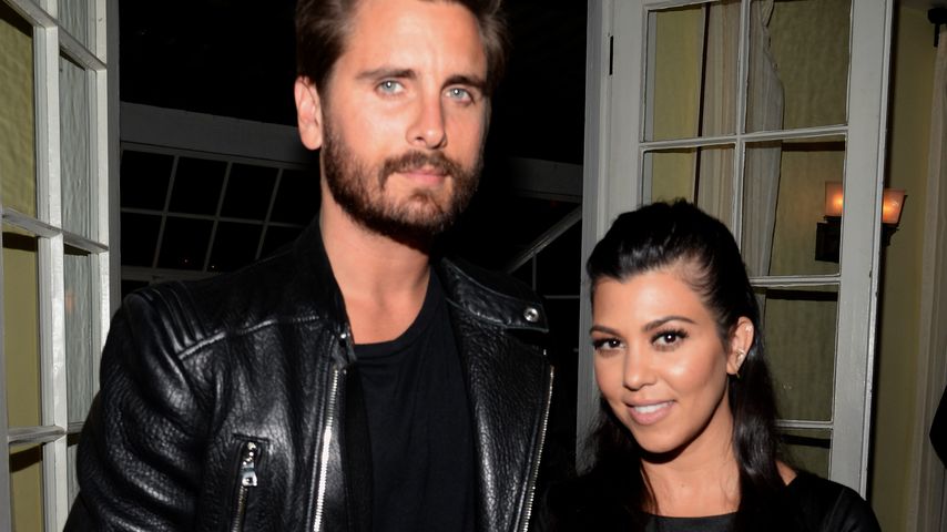 Scott Disick und Kourtney Kardashian 2015 in LA