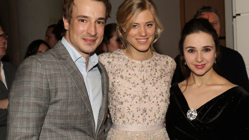 Sebastian Fischer, Larissa Marolt und Désirée von Delft aus "Sturm der Liebe"