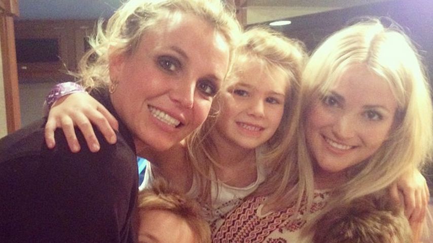 Britney Spears, Sean Preston Federline, Jayden James Federline, Jamie Lynn Spears und Maddie Briann
