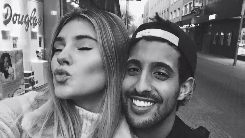 Selfie von Stefanie Giesinger und Sami Slimani