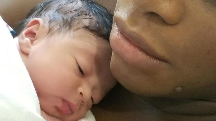 1. Baby-Aufnahmen: Serena Williams zeigt ihre süße Tochter!