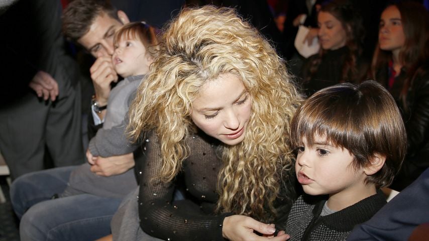 Shakira und Gerard Piqué mit ihren Jungs