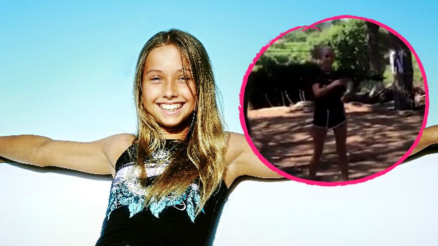 Zu heftig? Shania Geiss darf mit Luftdruckgewehr schießen!