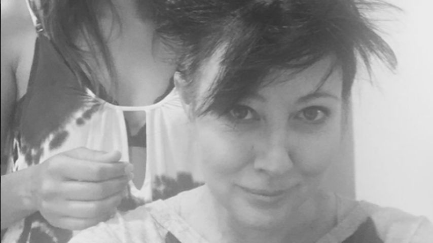 Shannen Doherty mit einer Freundin
