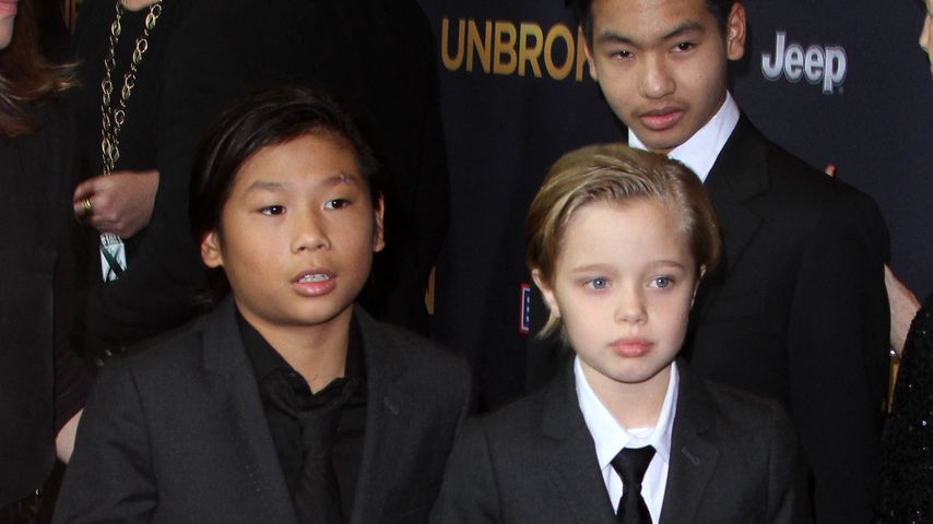 Shiloh Jolie-Pitt, Pax Thien Jolie-Pitt und Maddox Jolie-Pitt