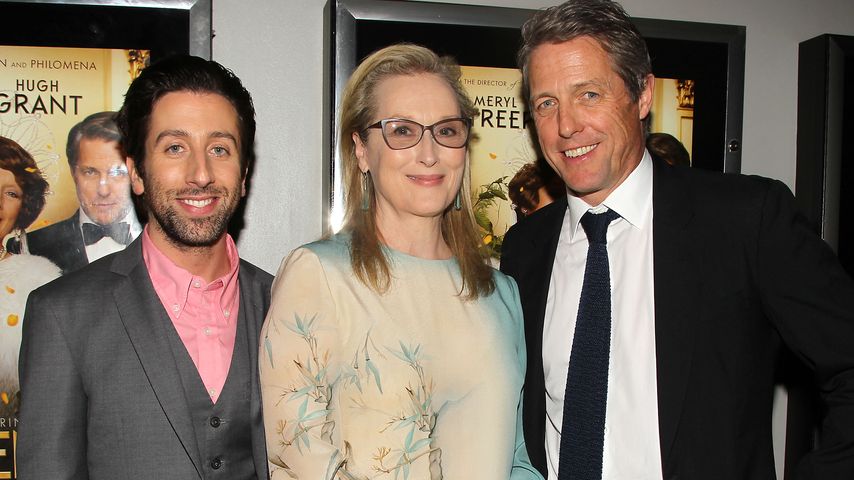 Simon Helberg, Meryl Streep und Hugh Grant