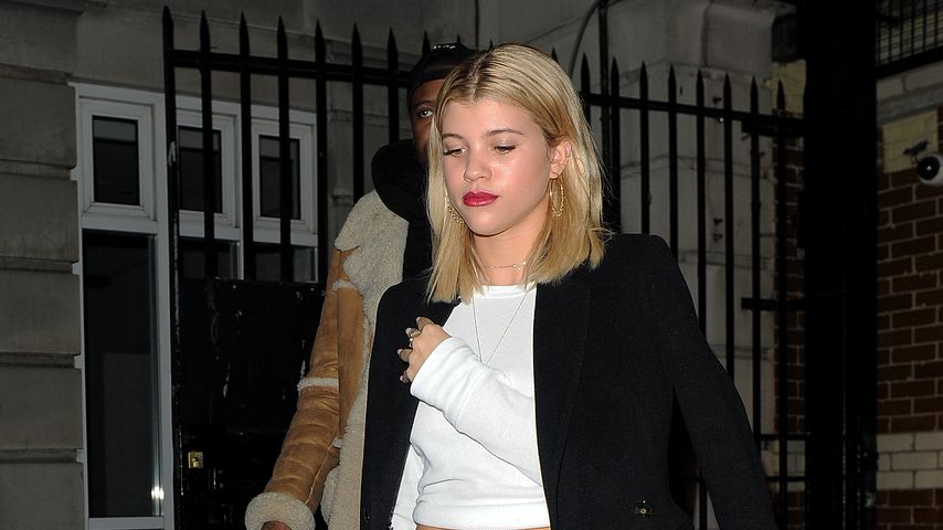 Sofia Richie auf dem Weg zum Bloomsbury Bowling in London