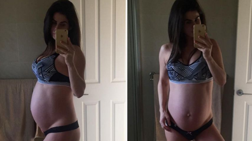 Sophie Guidolin mit Babybauch