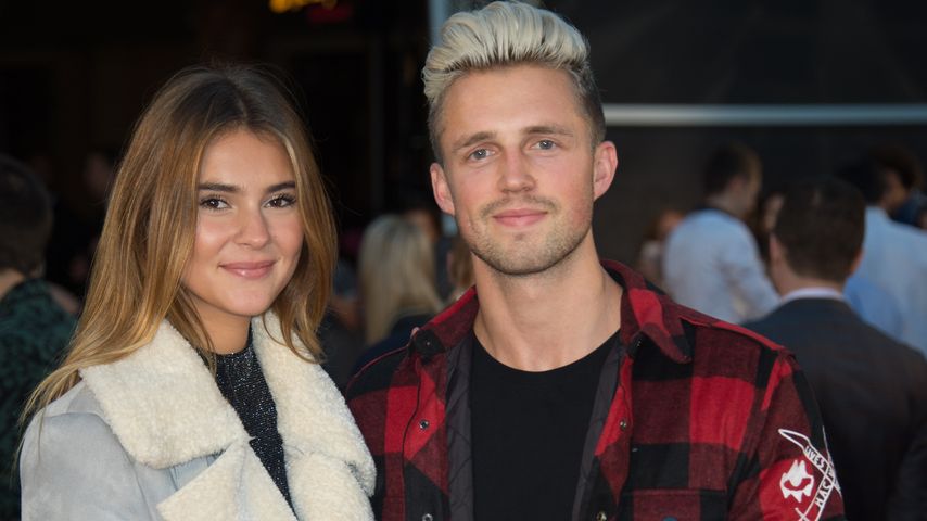 Stefanie Giesinger und Marcus Butler bei der Premiere von "Laid in America"