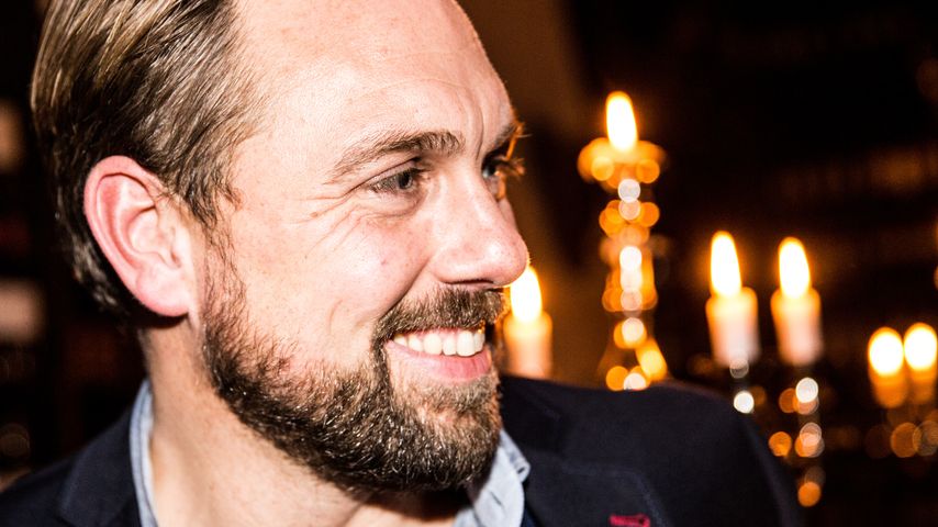 Steven Gätjen bei der Party zu Franziska Knuppes 40. Geburtstag 2014 in Berlin