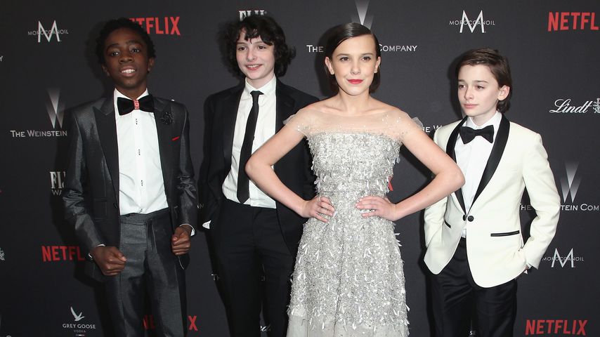 Der "Stranger Things"-Cast bei einer Golden Globes-Afterparty
