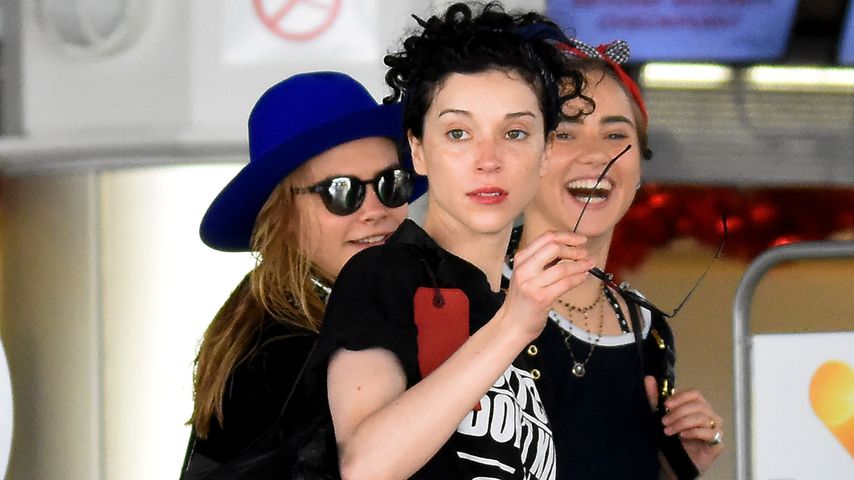 Cara Delevingne, St. Vincent und Suki Waterhouse