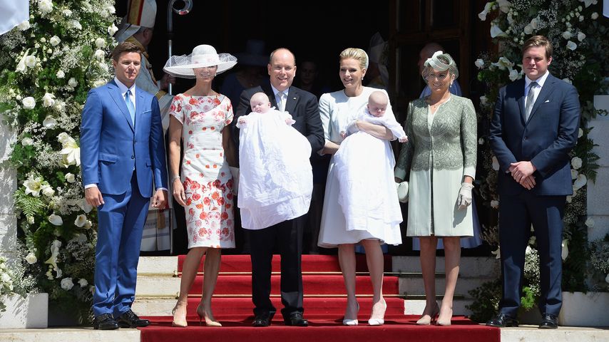 Fürstin Charlène und Albert II von Monaco