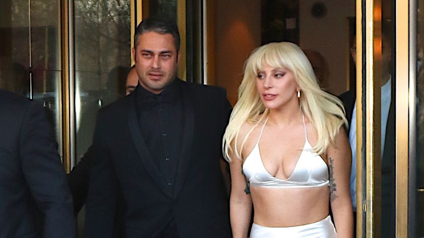 Taylor Kinney und Lady Gaga in New York