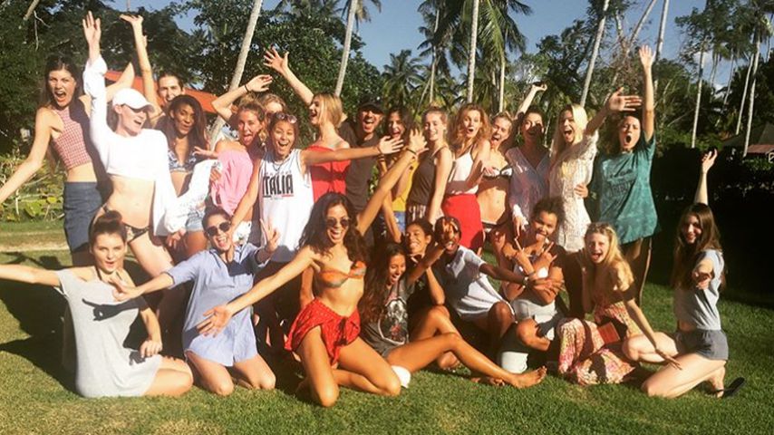 Team Schwarz bei "Germany's next Topmodel"